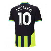 Maglie da calcio Manchester City Jack Grealish #10 Seconda Maglia 2024-25 Manica Corta